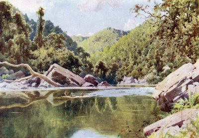Rafting Down the Nan-tu River by Robert George Talbot Kelly
